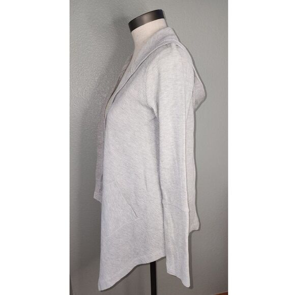 Retro-ology Women's Grey Hooded Cardigan Size M - Picture 3 of 7